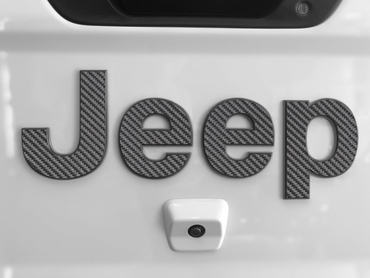 Tailgate Letter Overlays Fits 2019-2026 Jeep Gladiator by Tufskinz.com
