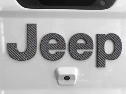 Tailgate Letter Overlays Fits 2019-2026 Jeep Gladiator by Tufskinz.com