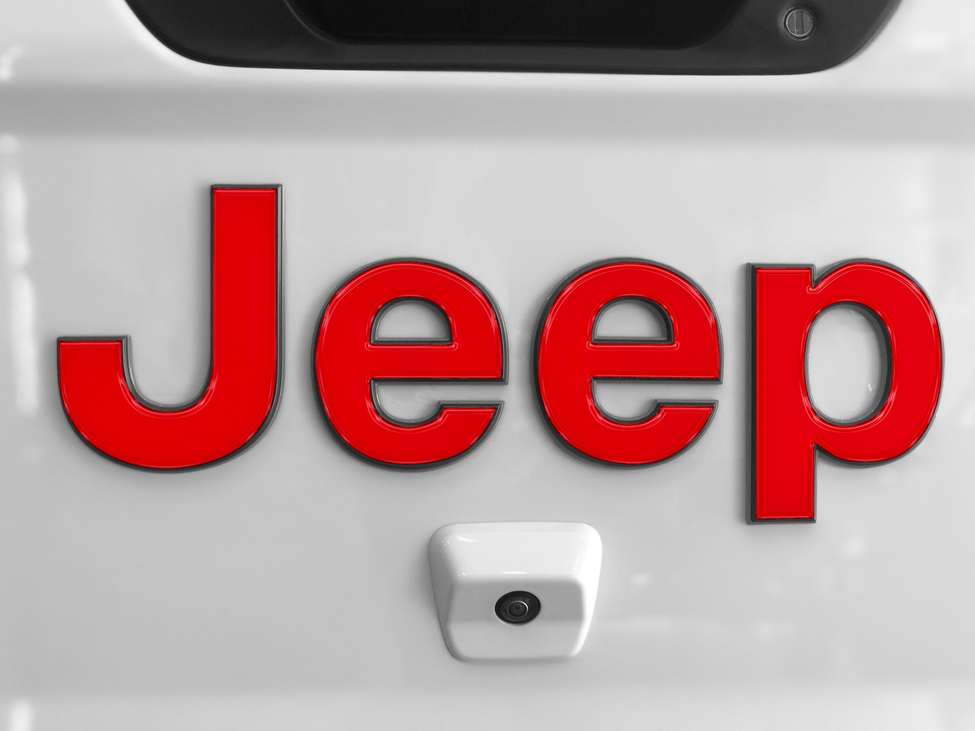 Tailgate Letter Overlays Fits 2019-2026 Jeep Gladiator by Tufskinz.com