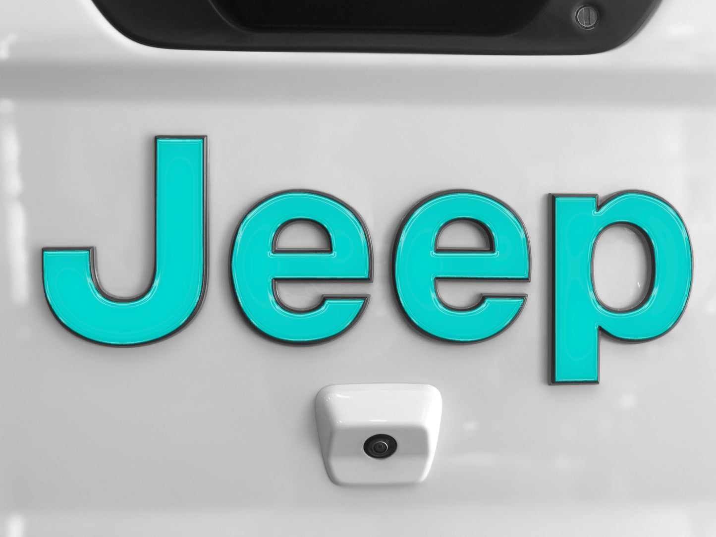 Tailgate Letter Overlays Fits 2019-2026 Jeep Gladiator by Tufskinz.com