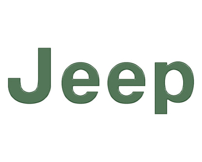 Tailgate Letter Overlays Fits 2019-2026 Jeep Gladiator by Tufskinz.com