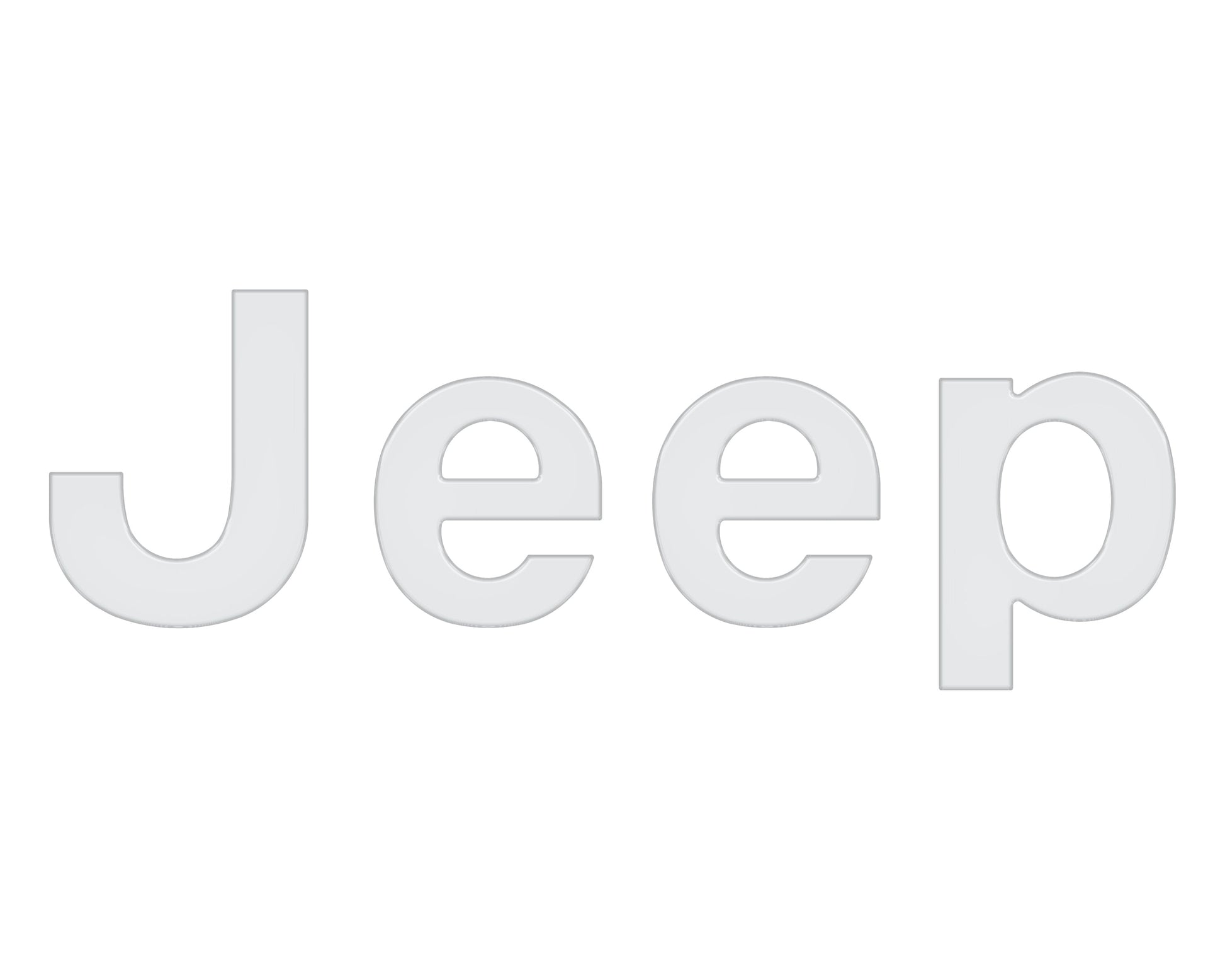 Tailgate Letter Overlays Fits 2019-2026 Jeep Gladiator by Tufskinz.com