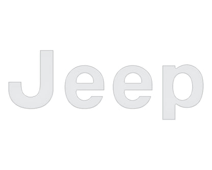 Tailgate Letter Overlays Fits 2019-2026 Jeep Gladiator by Tufskinz.com