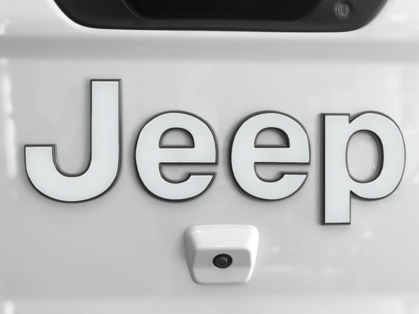 Tailgate Letter Overlays Fits 2019-2026 Jeep Gladiator by Tufskinz.com