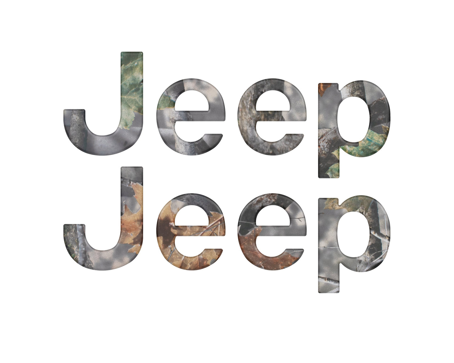 Driver & Passenger Side Emblem Overlays Fits 2019-2026 Jeep Gladiator by Tufskinz.com