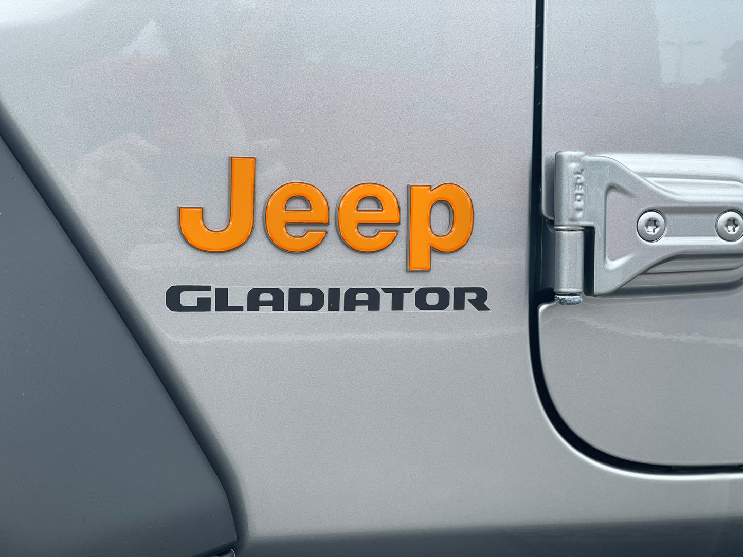 Driver & Passenger Side Emblem Overlays Fits 2019-2026 Jeep Gladiator by Tufskinz.com