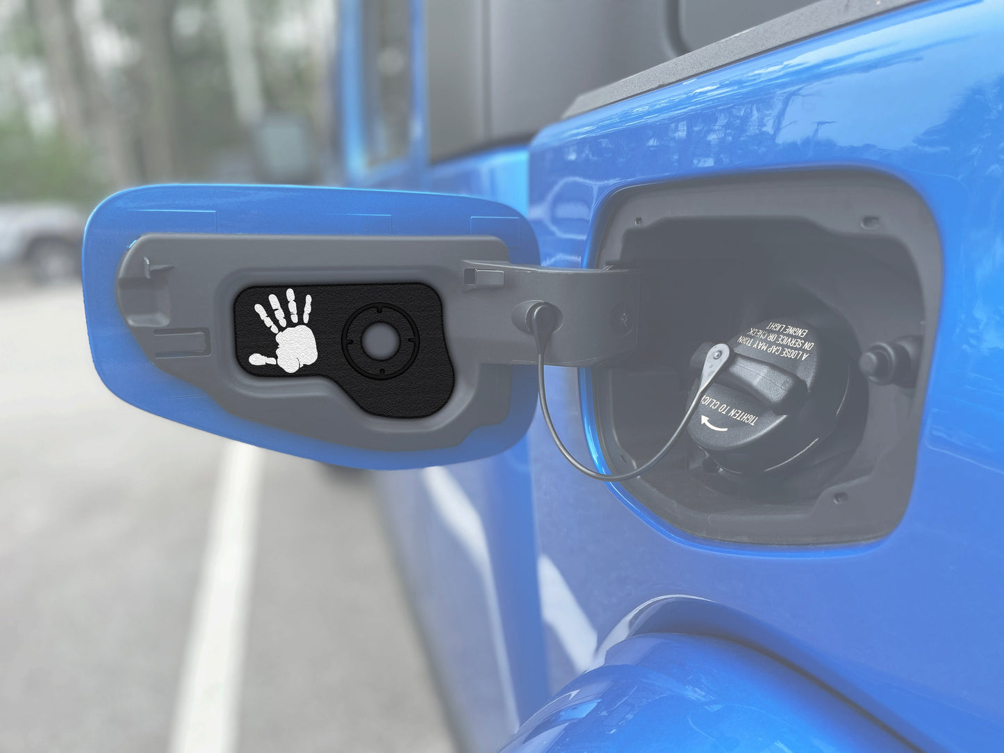 Gas Cap Holder Insert Fits 2019-2026 Jeep Gladiator by Tufskinz.com