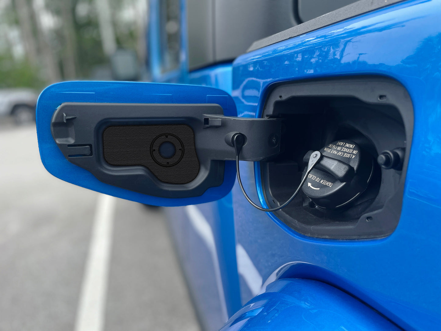 Gas Cap Holder Insert Fits 2019-2026 Jeep Gladiator by Tufskinz.com
