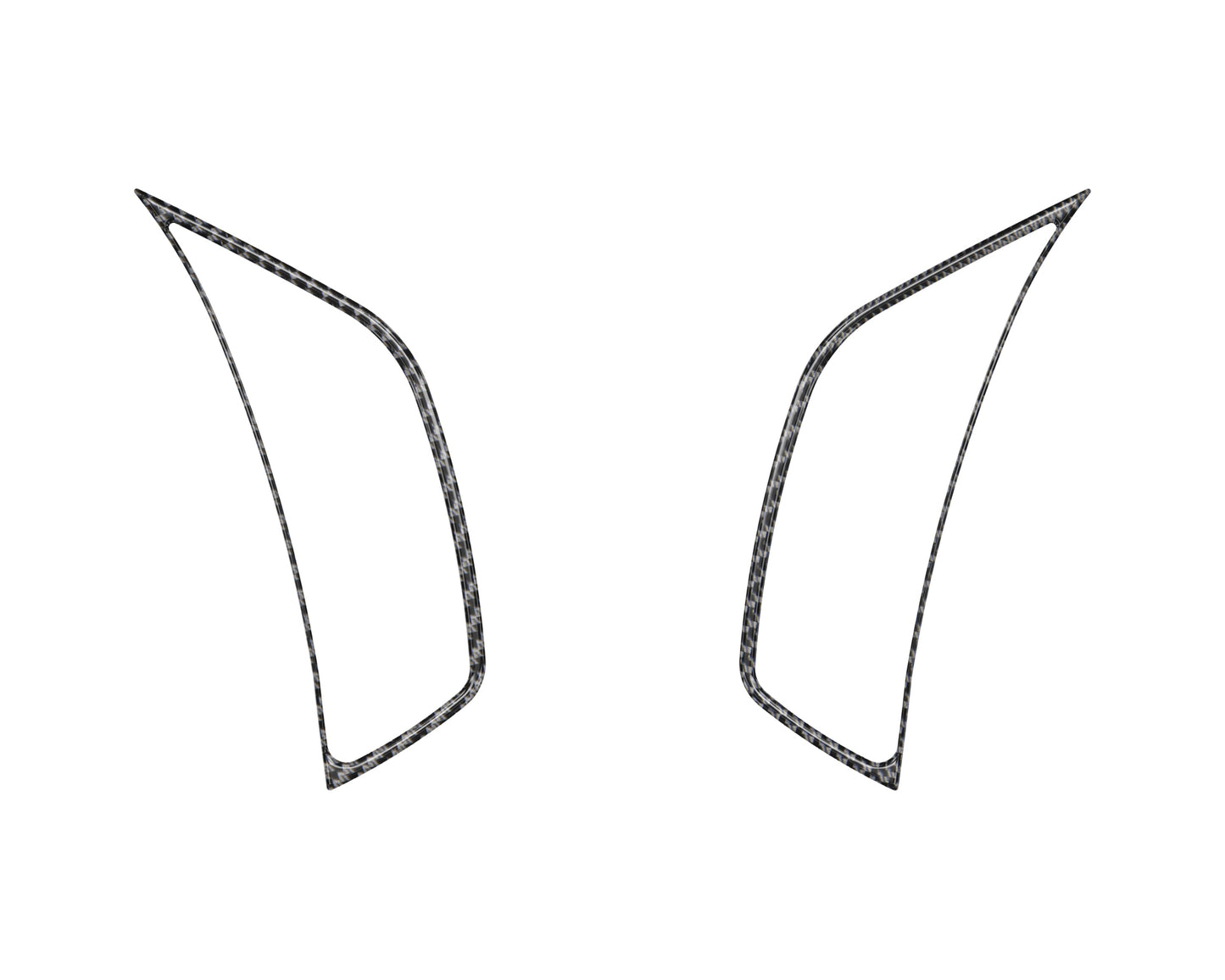 Side Vender Vent Accent Overlays Fits 2019-2026 Jeep Gladiator by Tufskinz.com