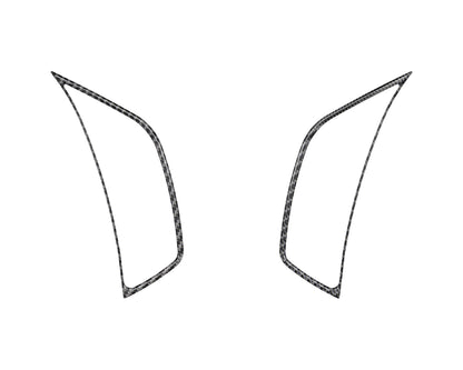 Side Vender Vent Accent Overlays Fits 2019-2026 Jeep Gladiator by Tufskinz.com