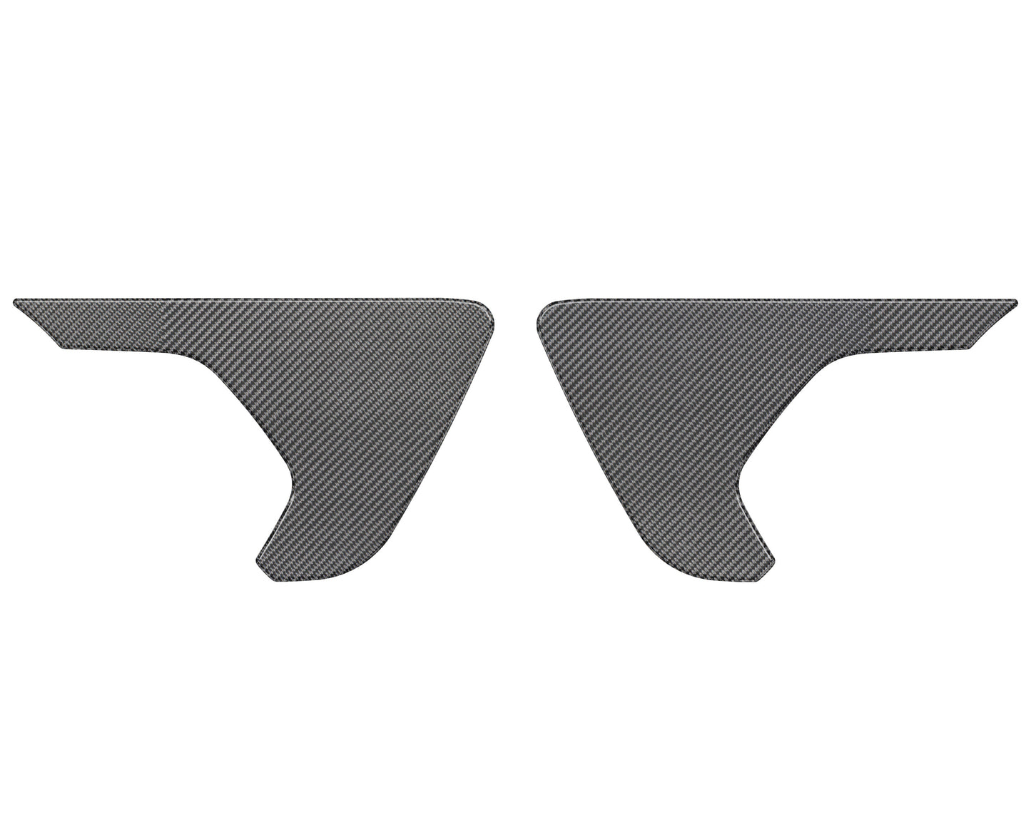Fender Vent Surround Accent Overlays Fits 2019-2026 Jeep Gladiator by Tufskinz.com