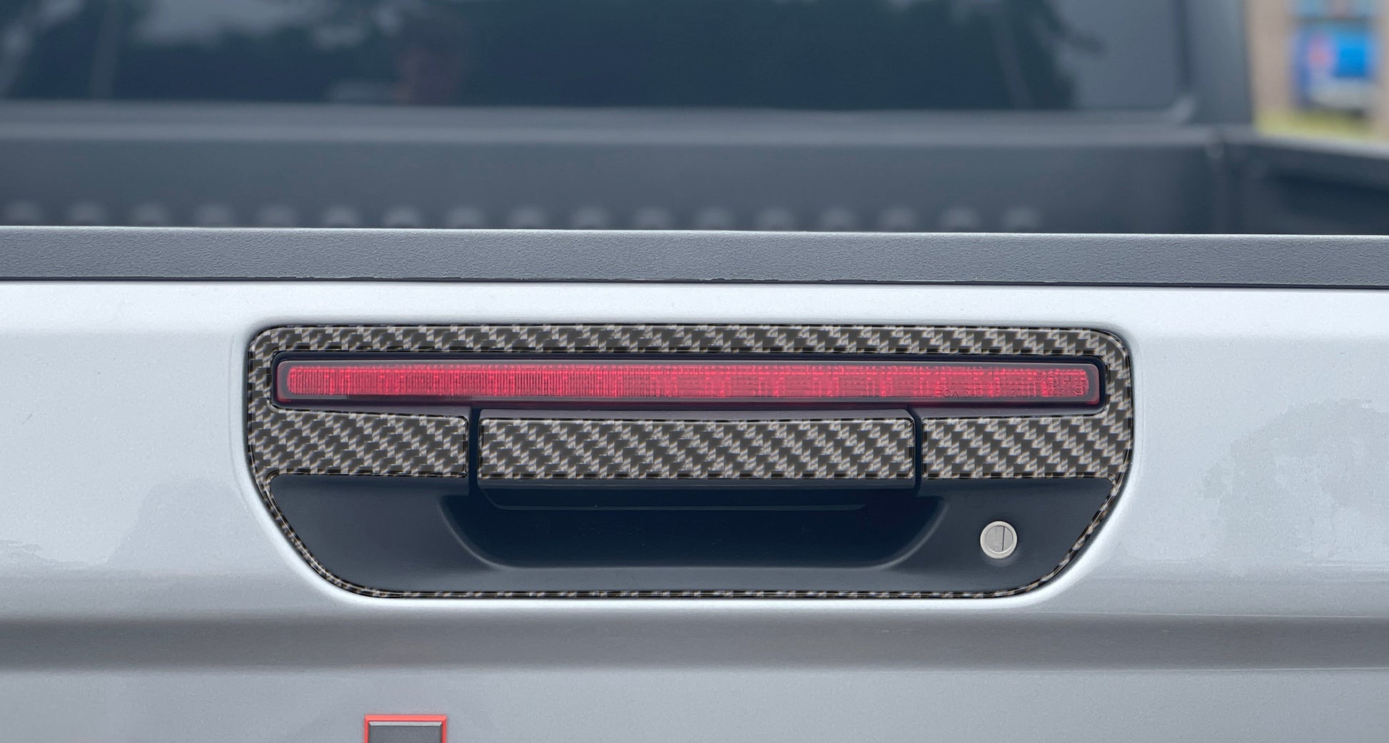 Tailgate Handle Accent Overlays Fits 2019-2026 Jeep Gladiator by Tufskinz.com