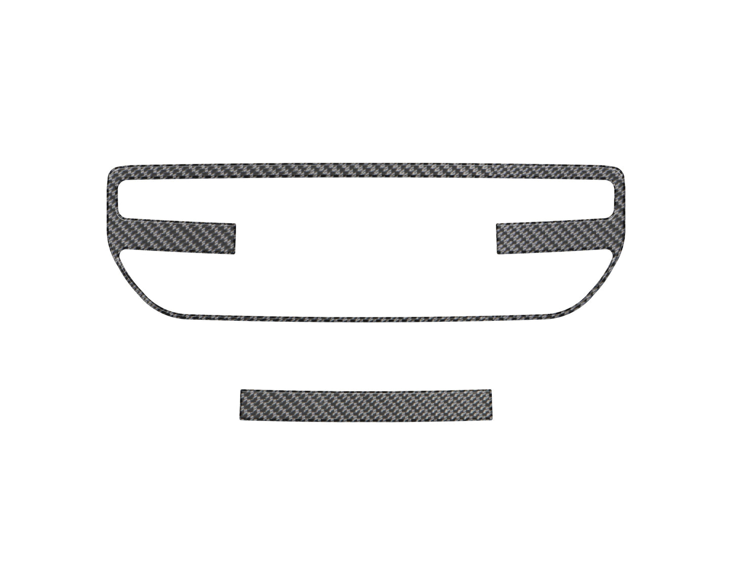 Tailgate Handle Accent Overlays Fits 2019-2026 Jeep Gladiator by Tufskinz.com