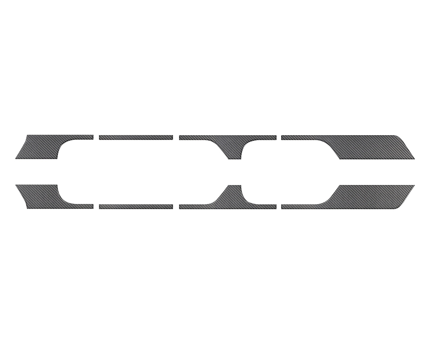 Rocker Panel Overlays Fits 2019-2026 Jeep Gladiator by Tufskinz.com