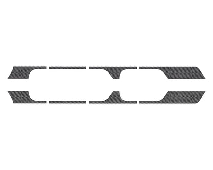 Rocker Panel Overlays Fits 2019-2026 Jeep Gladiator by Tufskinz.com