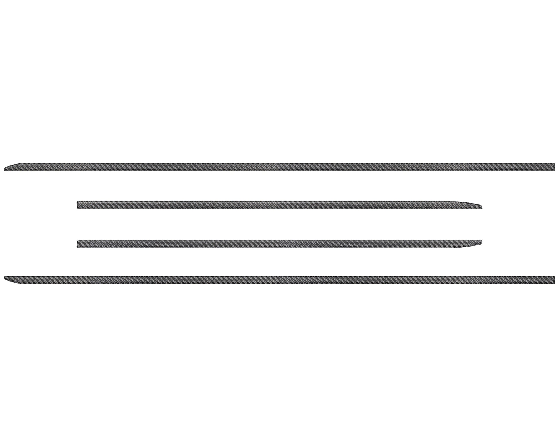 Side Roof Accent Overlays Fits 2019-2026 Jeep Gladiator by Tufskinz.com