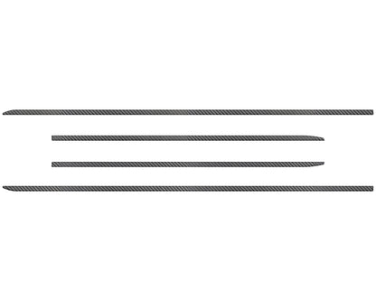 Side Roof Accent Overlays Fits 2019-2026 Jeep Gladiator by Tufskinz.com
