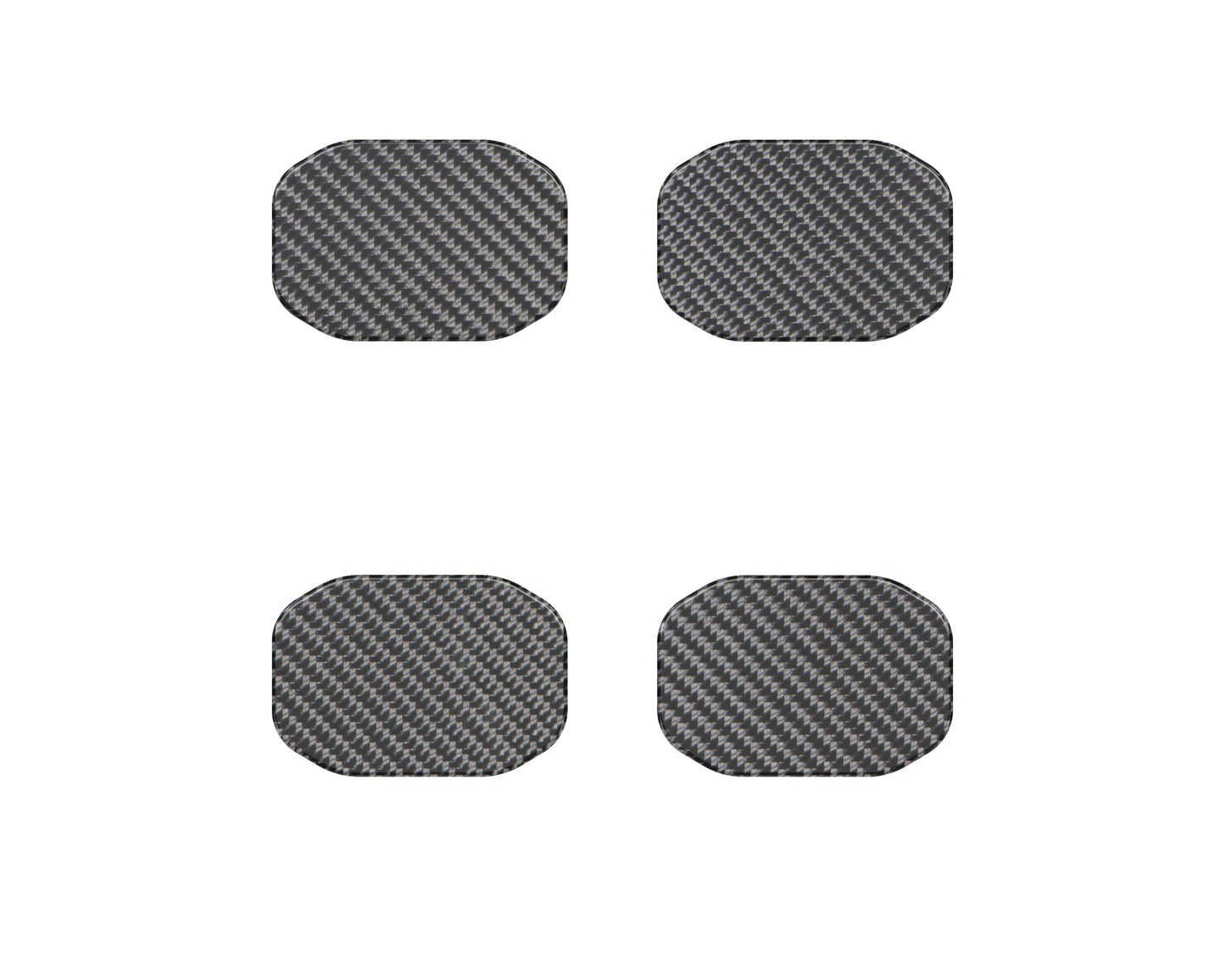 Door Handle Protection Inserts Fits 2019-2026 Jeep Gladiator by Tufskinz.com