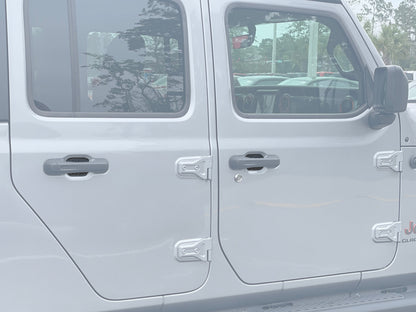 Door Handle Protection Inserts Fits 2019-2026 Jeep Gladiator by Tufskinz.com