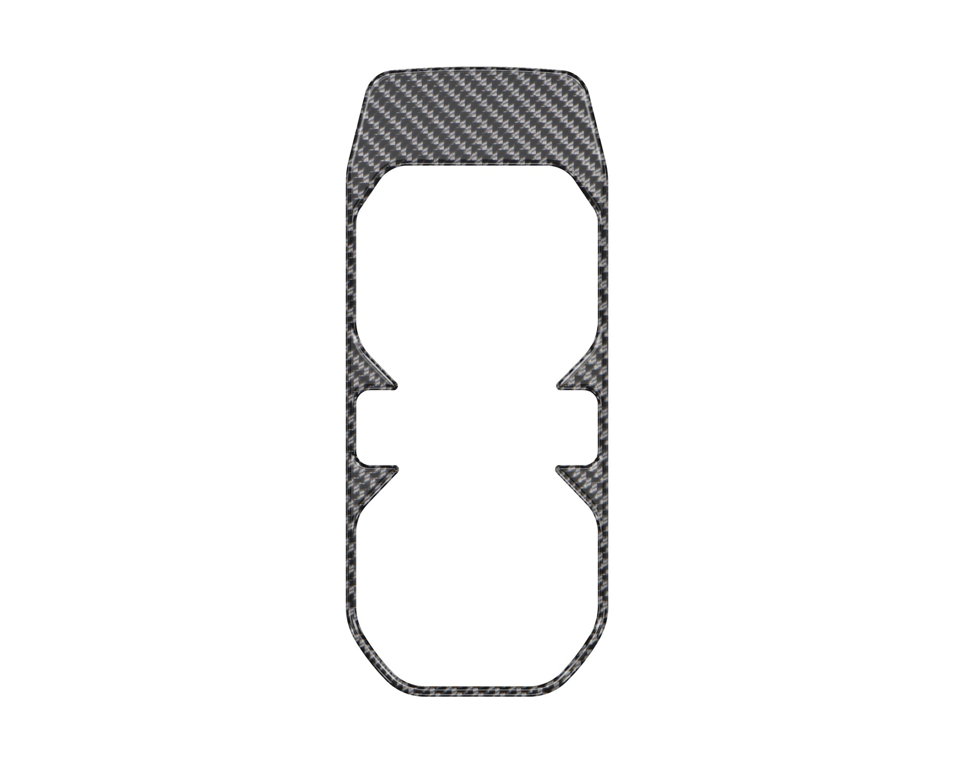 Cup Holder Accent Overlay Fits 2019-2026 Jeep Gladiator by Tufskinz.com