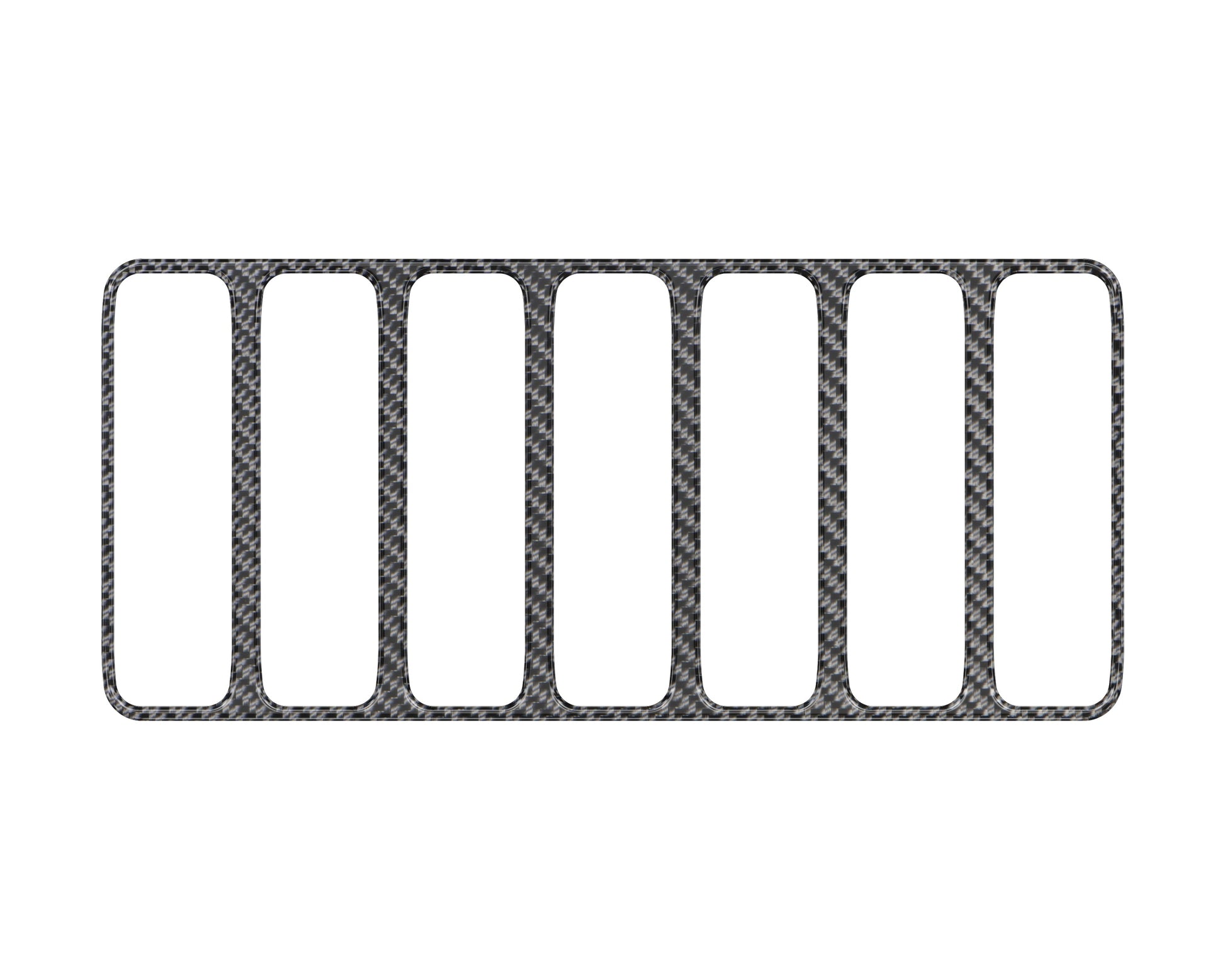 Upper Cowl Center Vent Overlay Fits 2019-2026 Jeep Gladiator by Tufskinz.com