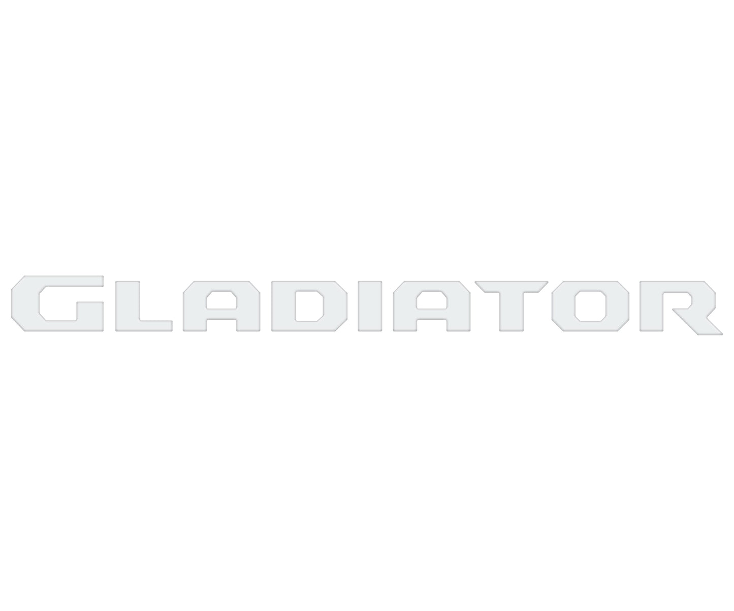 Tailgate Letter Replacement Overlays Fits 2020-2026 Jeep Gladiator by Tufskinz.com