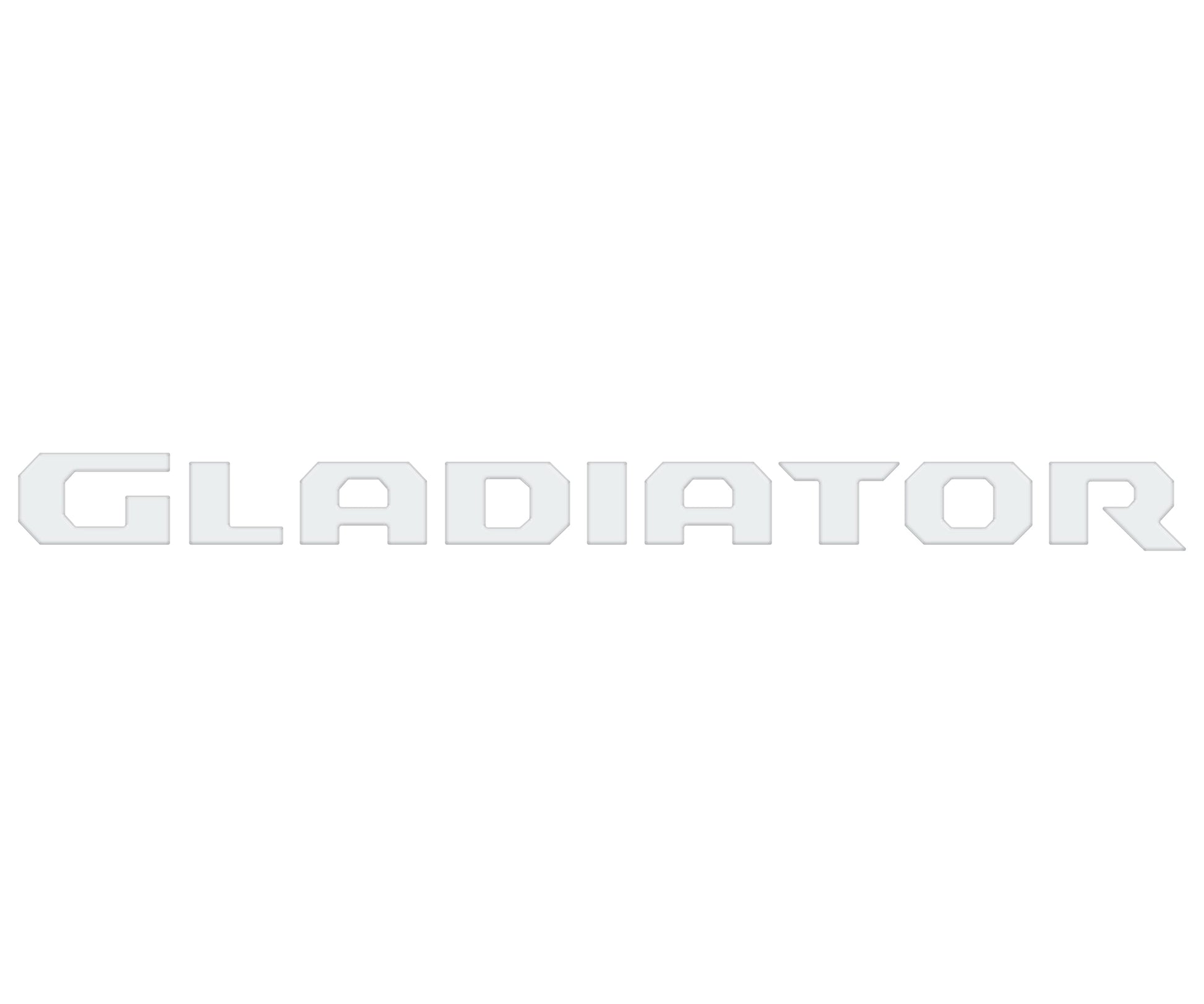 Tailgate Letter Replacement Overlays Fits 2020-2026 Jeep Gladiator by Tufskinz.com