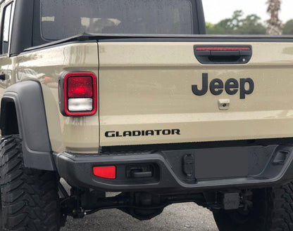 Raised Lettering Decal Fits 2020-2026 Jeep Gladiator by Tufskinz.com