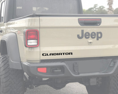 Raised Lettering Decal Fits 2020-2026 Jeep Gladiator by Tufskinz.com