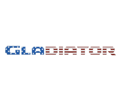 Raised Lettering Decal Fits 2020-2026 Jeep Gladiator by Tufskinz.com