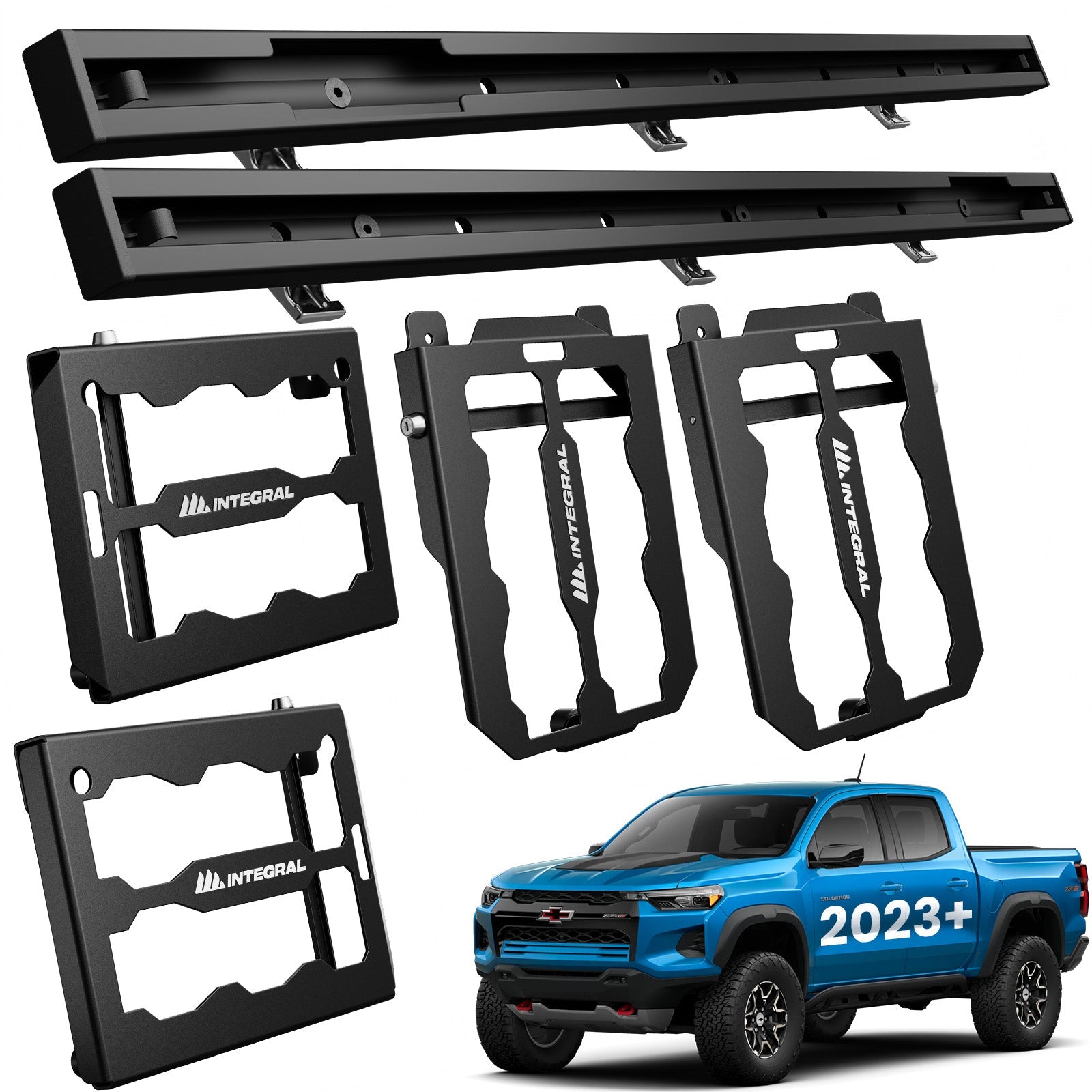 Integral Rails - Bedside Rail System - Chevrolet Colorado & GMC Canyon (2023+) by Integral Truck