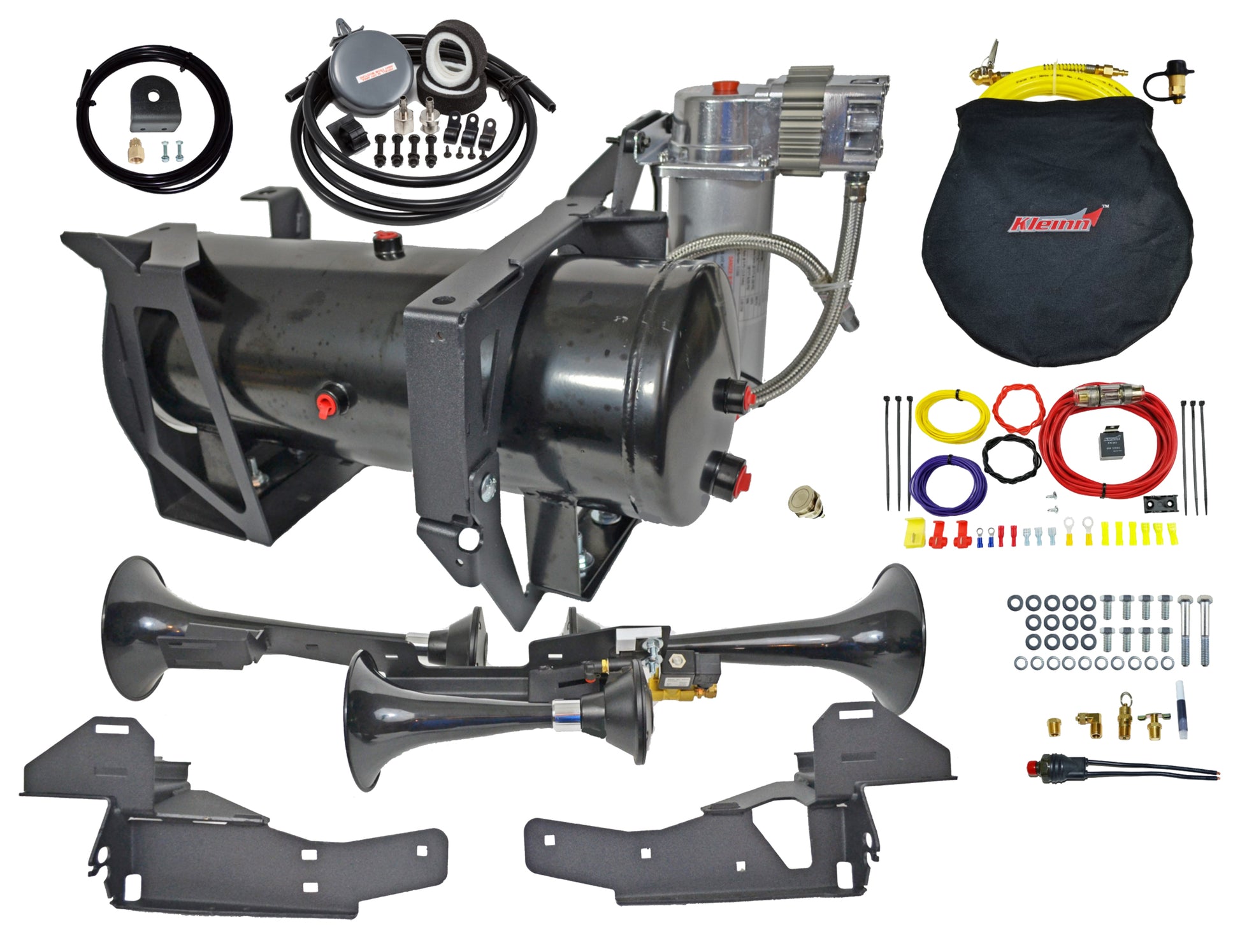 Air Horn Compressor Kit by Kleinn Automotive Accessories