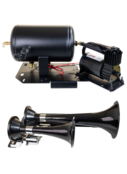 GM1500 Bolt-On Dual Train Horn Kit by Kleinn Automotive Accessories