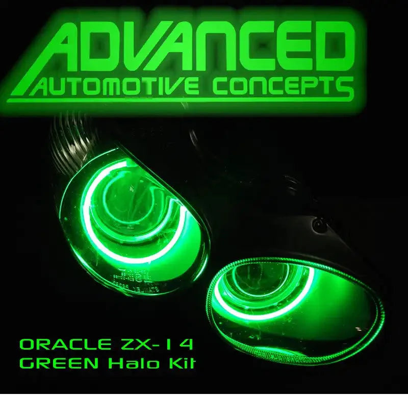ORACLE Lighting 2007-2015 Kawasaki ZX-14R LED Headlight Halo Kit by ORACLE Lighting
