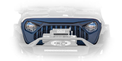 18+ Jeep JL & 20 Jeep JT Replacement Grill; Black by DV8 Offroad