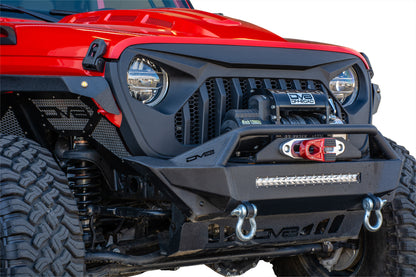 18+ Jeep JL & 20 Jeep JT Replacement Grill; Black by DV8 Offroad