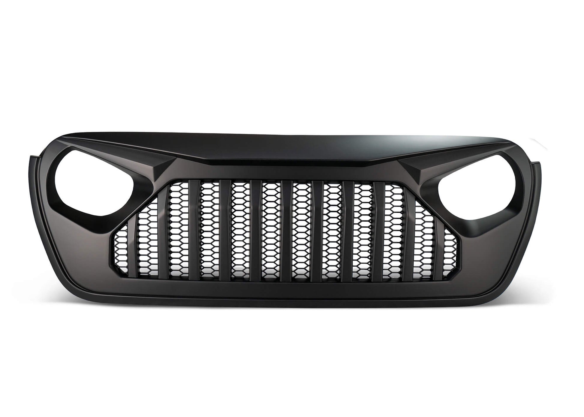 18+ Jeep JL & 20 Jeep JT Replacement Grill; Black by DV8 Offroad