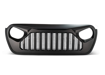18+ Jeep JL & 20 Jeep JT Replacement Grill; Black by DV8 Offroad