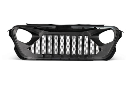 18+ Jeep JL & 20 Jeep JT Replacement Grill; Black by DV8 Offroad