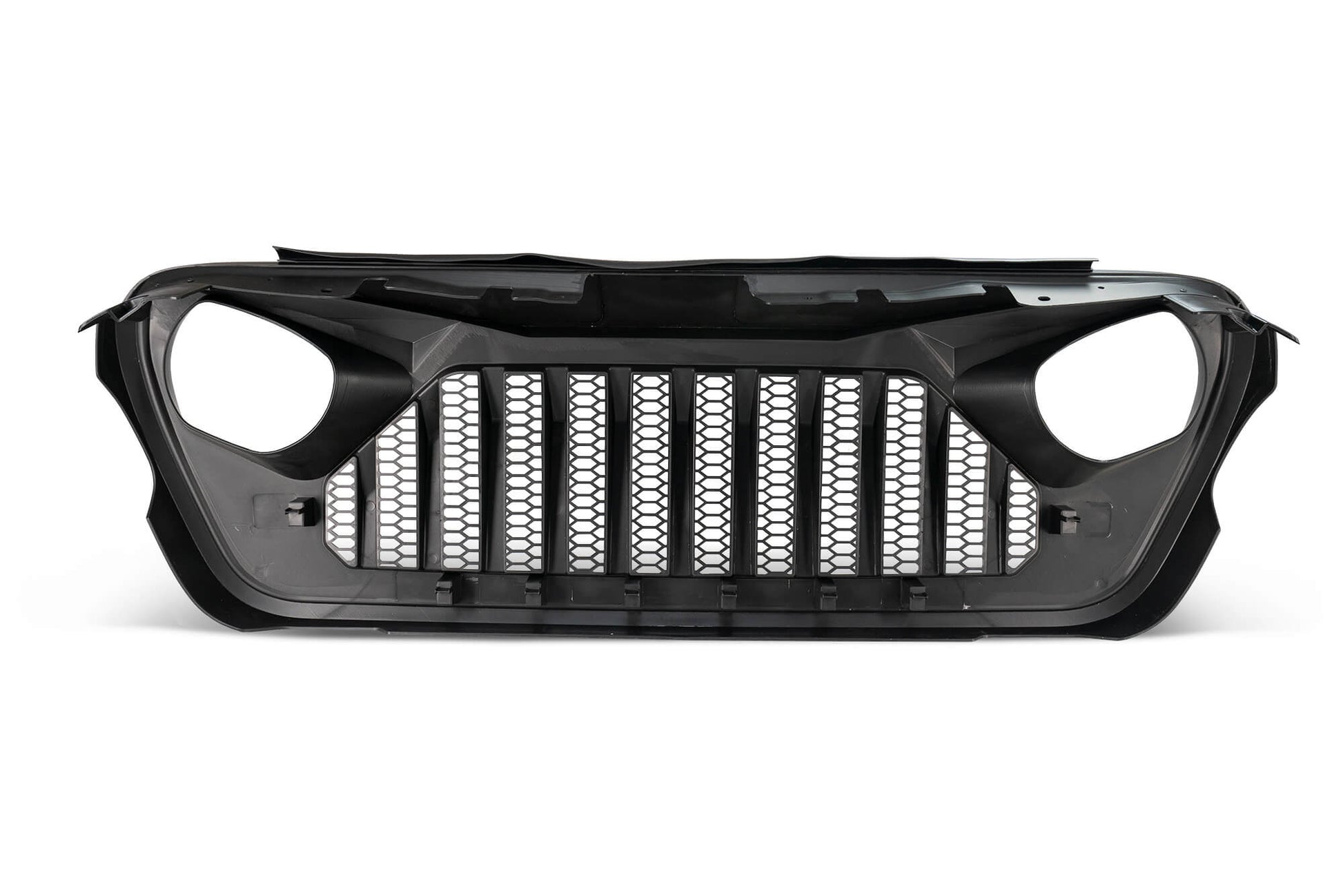 18+ Jeep JL & 20 Jeep JT Replacement Grill; Black by DV8 Offroad