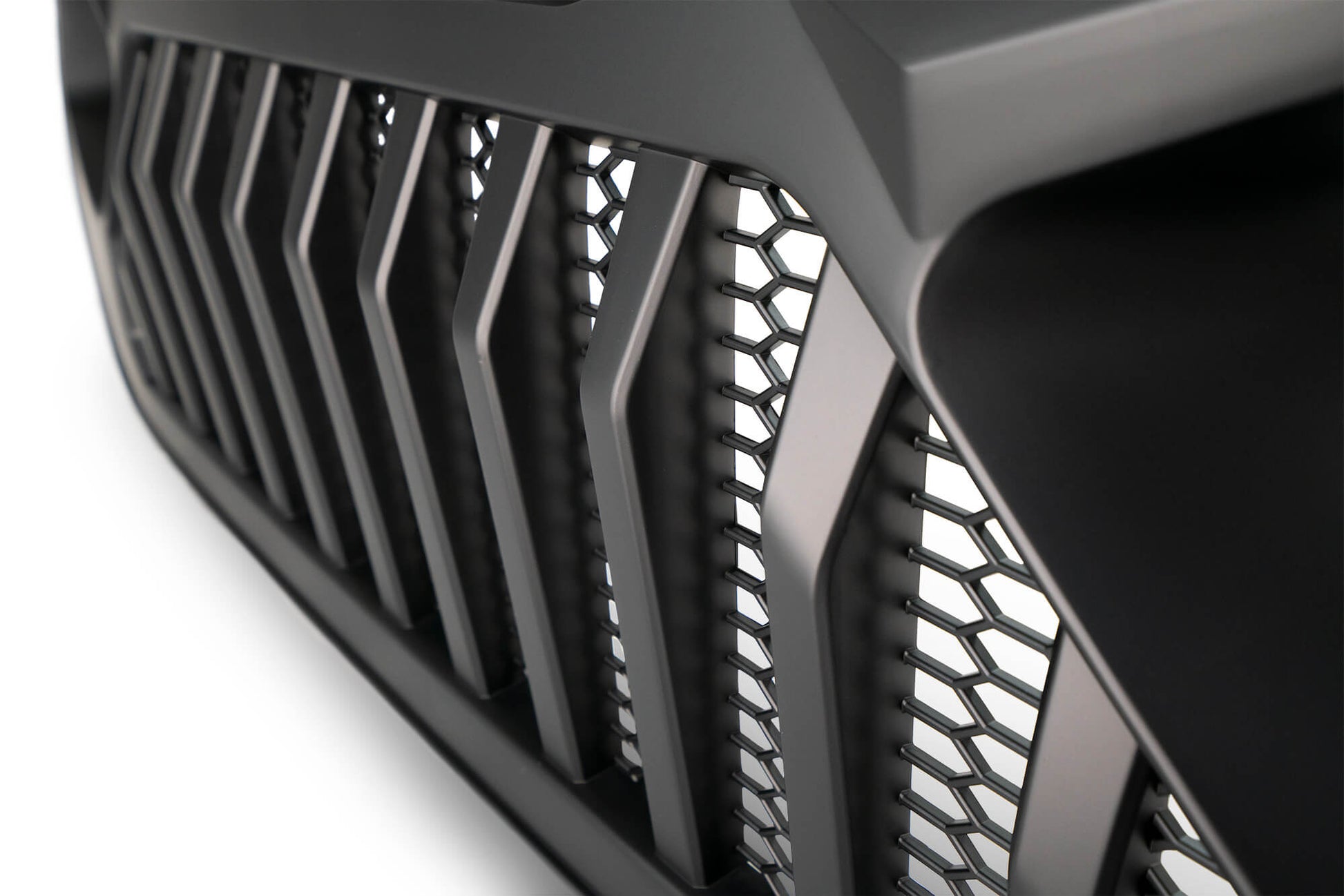 18+ Jeep JL & 20 Jeep JT Replacement Grill; Black by DV8 Offroad