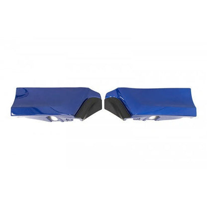 OLM Paint Matched JDM Style Rear Splash Guards (Galaxy Blue Pearl) - 2015-2021 WRX / STI by OLM