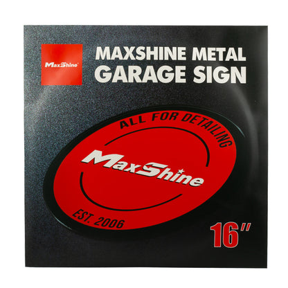 MaxShine Garage Logo and Sign by MaxshineUSA