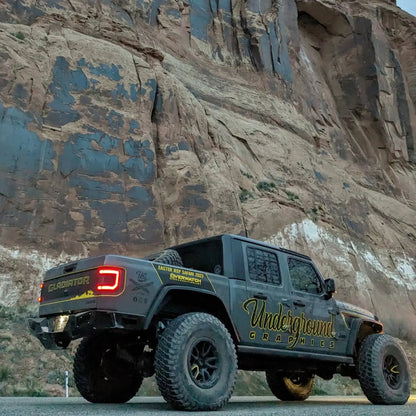 V2 | Flush Mount LED Tail Lights for Jeep Gladiator JT | Low-Profile | Plug-and-Play by ORACLE Lighting
