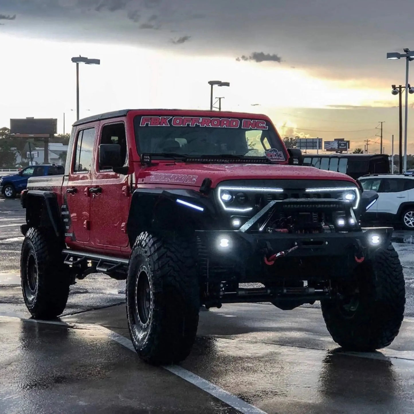 ORACLE Lighting VECTOR™ Pro Series II Full LED Grill for the Jeep Wrangler JL / Gladiator JT by ORACLE Lighting