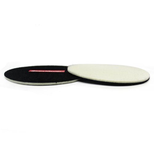 Wool Glass Polishing Pad – 3in, 5in, 6in (2 Pack) by MaxshineUSA