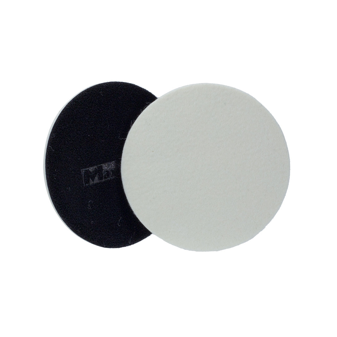 Wool Glass Polishing Pad – 3in, 5in, 6in (2 Pack) by MaxshineUSA
