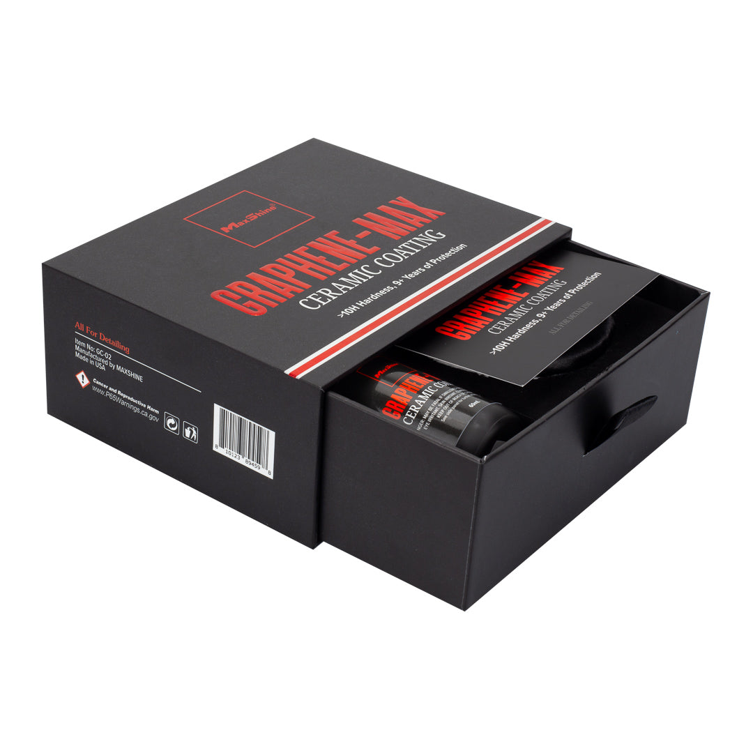 Graphene-Max Ceramic Car Coating Kit - 60ml by MaxshineUSA