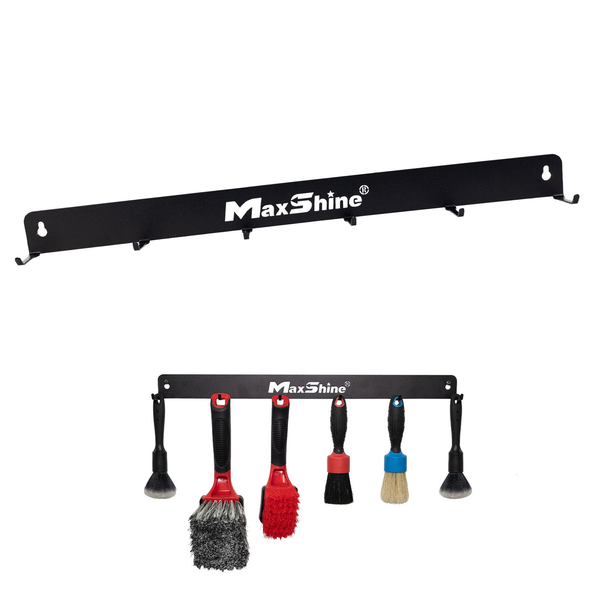 Wall Brush Holder | Detailing Brush Hanger - 6 Brushes by MaxshineUSA