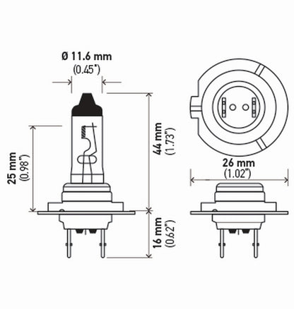 Turn Signal Light Bulb by Hella